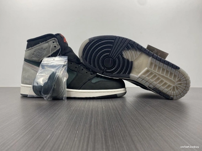 Particle Gore-Tex Retro 1 Grey Black Element Jordan High DB2889-001 0713